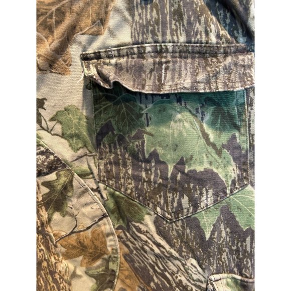 Walls Camo Hunting Pants XL Waist 42-44 Adjustable Green Brown Hardwoods - Picture 6 of 7